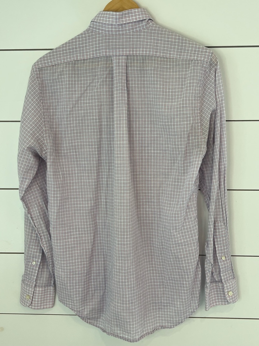 Vineyard Vines Pink & Blue Plaid Button-Down Shirt- Slim Fit Tucker 100% cotton - Picture 3 of 3